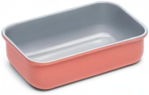 Caraway Non-Stick Ceramic 1 lb Loaf Pan - Naturally Slick Ceramic Coating - Non-Toxic, PTFE & PFOA Free - Perfect for Pound Cakes, Breads, & More - Perracotta