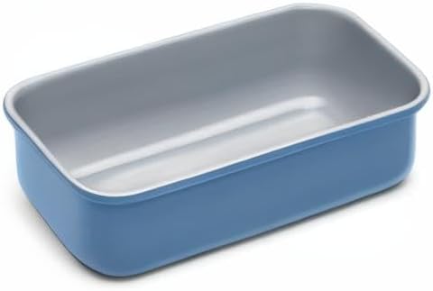 Caraway Non-Stick Ceramic 1 lb Loaf Pan - Naturally Slick Ceramic Coating - Non-Toxic, PTFE & PFOA Free - Perfect for Pound Cakes, Breads, & More - Slate