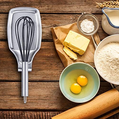 MSY BIGSUNNY Spoon Rest for Stove Top, 304 Stainless Steel Cooking Utensils Spatula Rest for Kitchen Counter, 2 Pack