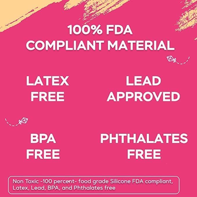 TalkTools Smooth Magenta Spoons | Provides oral awareness during feeding | Encourages lip closure | Normalize acceptance of foods with a variety of textures - 12 Pack