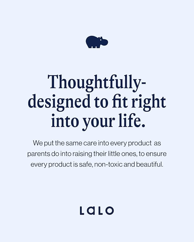 Lalo Little Spoon Set - 2 Piece Baby Spoons Set for Infants & Babies - Made From Food Grade Silicone Dishwasher Safe - Baby Feeding Essentials for Early Stage Mealtime - Oatmeal