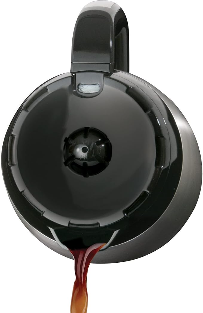 BLACK+DECKER 12-Cup Thermal Coffeemaker, Black/Silver, CM2035B