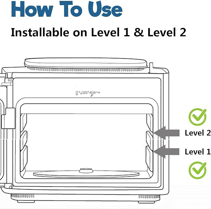 Air Fryer Rack for Ninja Combi All-in-One Multicooker Stainless Steel Mesh Baking Tray Pizza Screen Dehydrator Tray for Ninja Combi Accessories