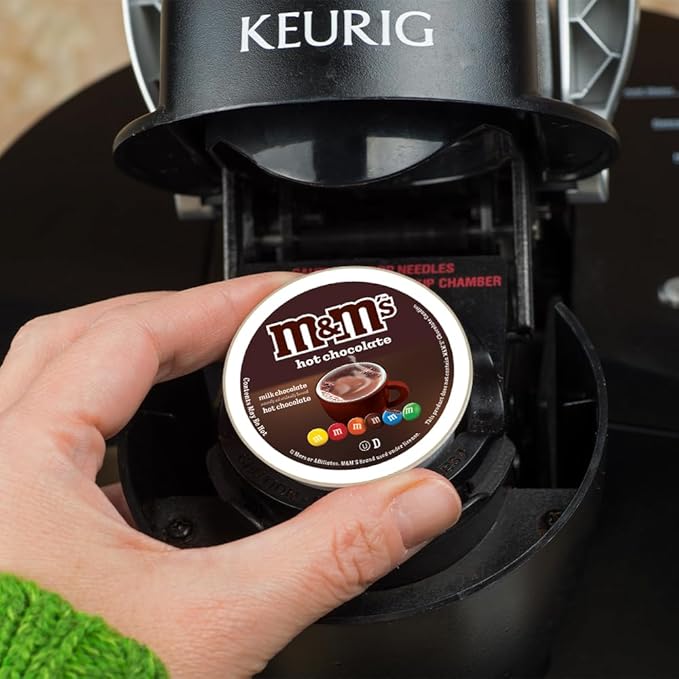 Crazy Cups Cappuccino & Hot Chocolate Variety Pack, Gift Set for Keurig K Cup Machines, 40 Count