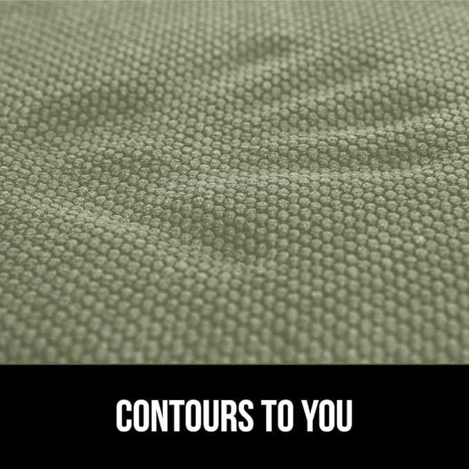 GORILLA GRIP Slip Resistant Chair Cushions, No Ties Required, Memory Foam Pads for Dining Room, Kitchen Table, Office, Rocking Chairs, Plush Seat Cover Cushion Pad, Home Decor, Set of 4, 16x16, Sage