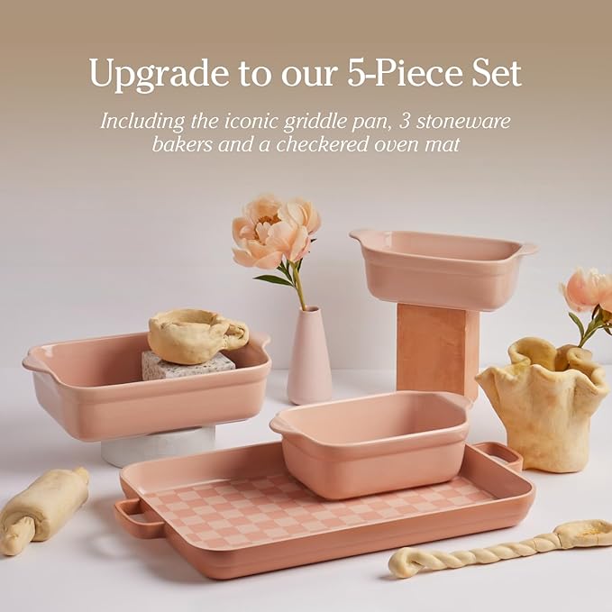 Our Place Mini Griddle Pan - 2 Quart Nonstick Ceramic Sheet Pan & Stovetop Griddle with Handles | Toxin-Free Cast Aluminum | Oven Safe up to 450°F | Spice