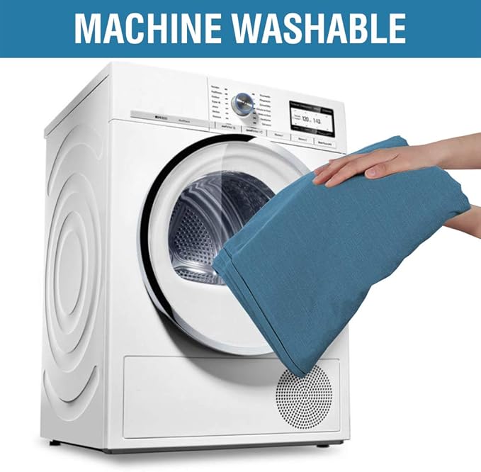 H.VERSAILTEX Linen Textured Table Cloths 60 x 84 Inch Premium Solid Tablecloth Spill-Proof Waterproof Table Cover for Dining Buffet Feature Extra Soft and Thick Fabric Wrinkle Free, Ink Blue