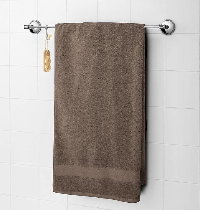Softolle Luxury Bath Towels Set of 4 (27” x 54”) | Towels for Bathroom | Super Soft | Highly Absorbent Towels for Home, Spa, Gym (Taupe)