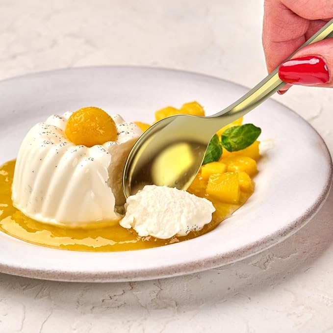 200 Count Heavy Duty Gold Plastic Silverware, 100 Forks, 50 Spoons, 50 Knives, BPA-Free, Heat Resistant, Disposable Plastic Utensils Set Cutlery Set, Plasticware Bulk