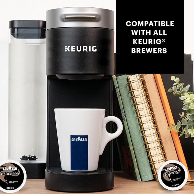 Lavazza Espresso Italiano Single-Serve Coffee K-Cups for Keurig Brewer, Medium Roast, 22 Count Box (Pack Of 4), 88Count