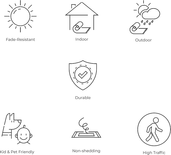 JONATHAN Y Weave Floral Indoor Outdoor Area Rug 3X5 Yellow/Cream, Tela Bohemian Textured for Backyard, Patio, Porch, Easy-Cleaning, High Traffic, Pet-Friendly, Non-Shedding (SMB100E-3)