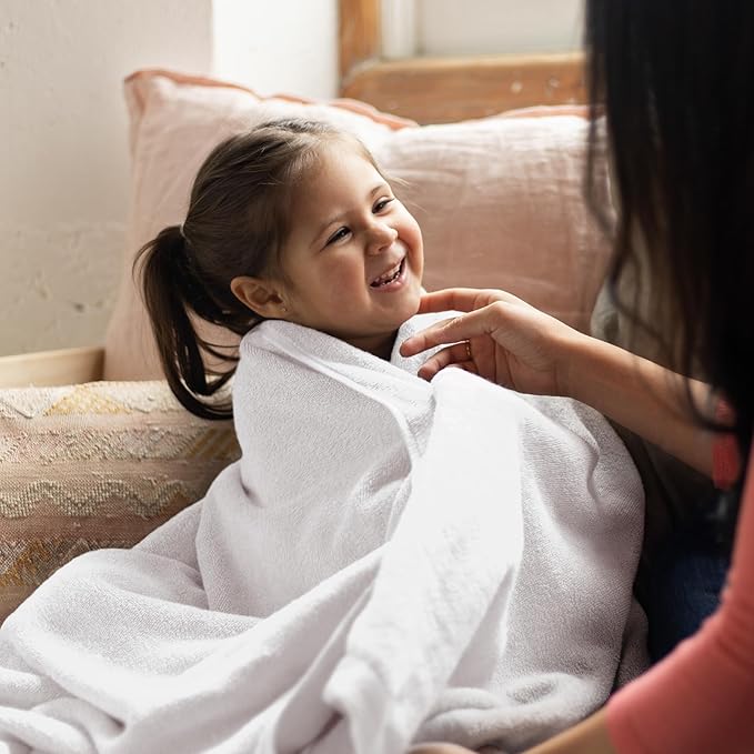 Everplush Country Terry Series Luxury Bath Towel (30x56in) - 1 PK, Highly Absorbent Quick Dry Oversized Towel, Super Soft Combed Cotton & Microfiber Towel for Bathroom, Shower, Spa