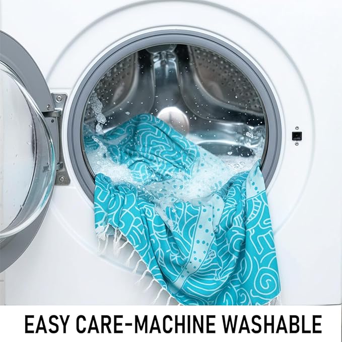 Oversized Turkish Beach Towel Blanket Cotton Giant XL Sandproof Towels Huge Linen XXL Extra Large Big Throw Quilt Blankets for Adults Cloud Travel Camping Glamping Accessories Essentials Turtle