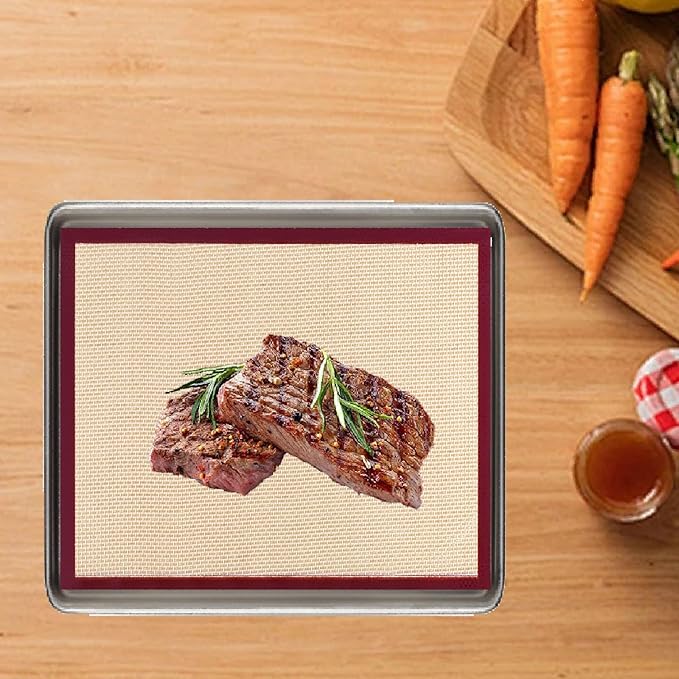 Silicone Basket Liners For Cuisinart TOA-60/TOA-65/TOA-70 Air Fryer Toaster Oven, 4 PCS Reusable Air Fryer Liners Accessories For Cuisinart Convection Toaster Oven