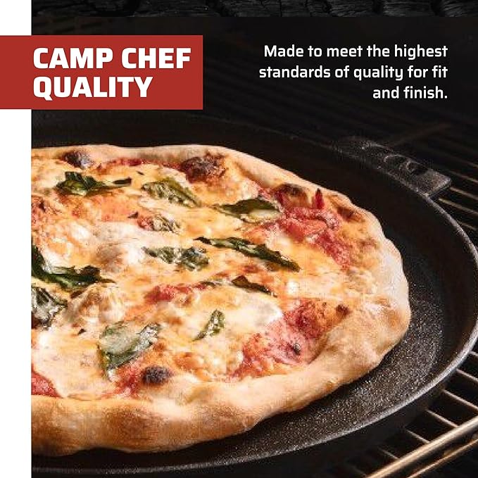 Camp Chef 14-Inch Cast Iron Pizza Pan & More