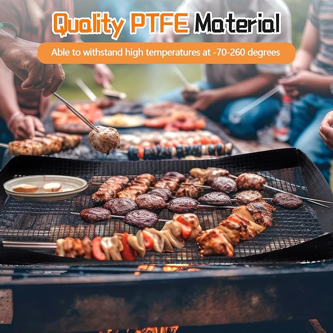 PTFE Solid Oven Basket Non Stick Cooking Basket Cooking Trays for Quick Oven Accessories Baking Chips Chicken Wings Bread Heating