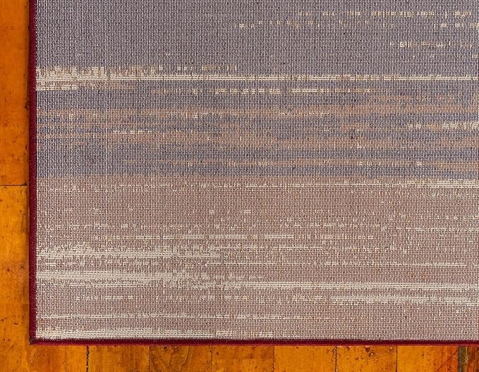 Unique Loom Barista Collection Area Rug - Mundo Nova (4' 1" x 6' 1" Rectangle, Beige/ Blue)