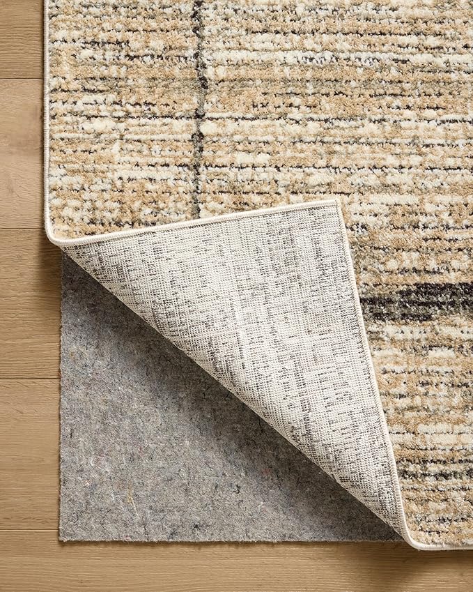 Loloi Jeremiah Brent Bleecker Collection BLE-05 Natural/Charcoal 2'-7" x 10'-0" Runner Rug
