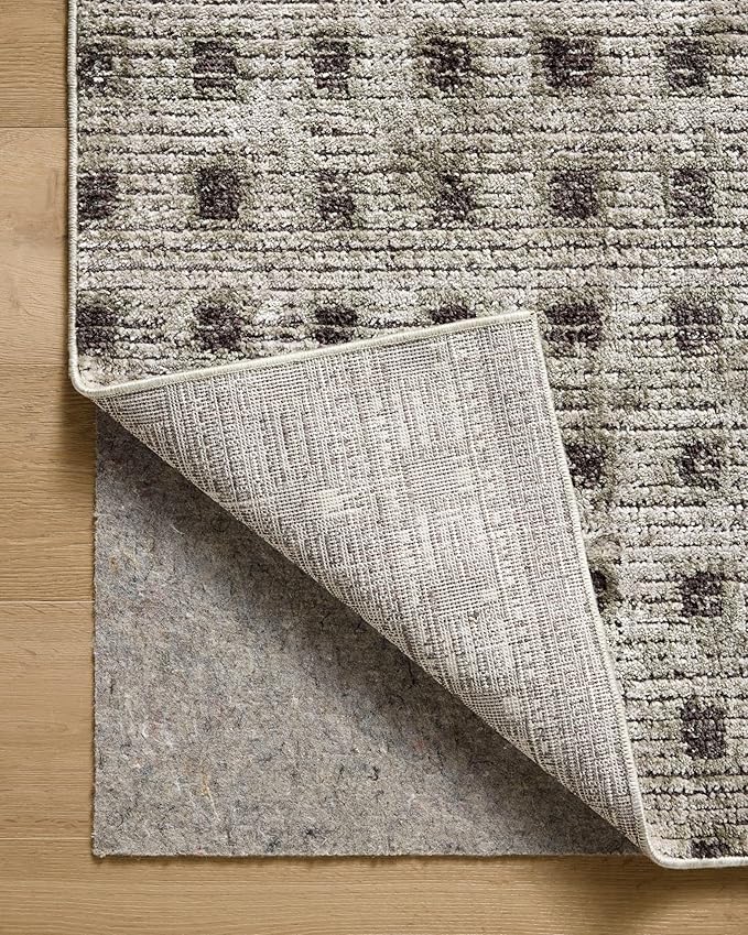 Loloi Jeremiah Brent Bleecker Collection BLE-06 Silver/Charcoal 2'-7" x 8'-0" Runner Rug