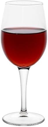 Restaurantware-Cascata 8.5 Ounce Dessert Wine Set, Set Of 12 Tempered Port Wine Glasses - Small Bowl, Chip-Resistant, Lead-Free Glass Dessert Glasses, Dishwasher-Safe, For Port Wines