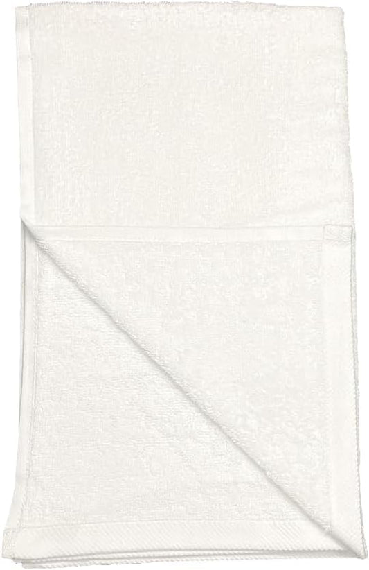 16x26 | 3-Pack | Terry Velour Towels, Bath Towels, Washcloths | Cotton | Face Towels, Bathroom use, Gym and spa Towel | Bathroom Towels (White, 3)