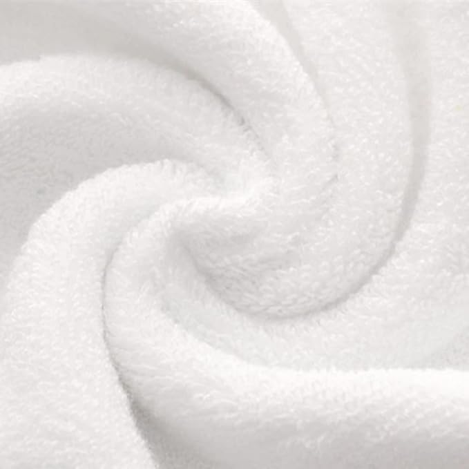 Lchkrep Christmas Hand Towels Cotton, 14x29 inch, Hand Towels for Bathroom,Lovely Christmas Decorations Towel, Perfect Home & Kitchen Gift (White 2pack)