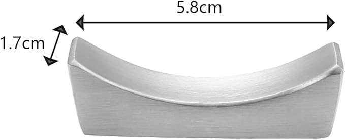 16 Pieces 304 Stainless Steel Chopstick Holders Chopstick Rest (16, Silver)