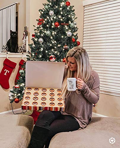 Crazy Cups Deluxe Holiday Hot Chocolate Gift Set, Assorted Flavored Hot Chocolates for Keurig K Cups Machines, Single Serve Hot Cocoa in Recyclable Pods, 20 Count