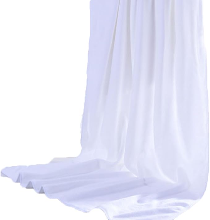 MYLSMPLE Microfiber Bath Towels Bath Sheets Beach Spa Bathroom Towels Extra Large Absorbent Towels(36 Inch X 72 Inch, White)
