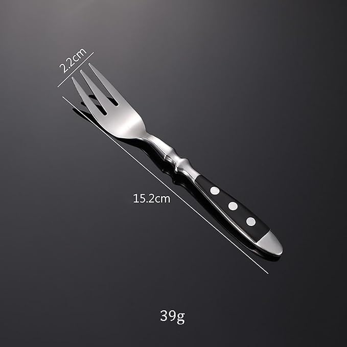 IKXO 36 Pieces Black Silverware Set, Black Flatware Set, Food-Grade Stainless Steel Cutlery Set for 6, Tableware Eating Utensils, Mirror Finished, Dishwasher Safe…