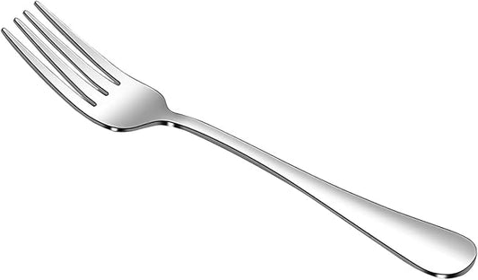 Dinner Forks Set, Food-Grade Stainless Steel Forks Silverware, 6Piece 6.7Inche Salad forks For Home,Kitchen or Restaurant,Mirror Finish & Dishwasher Safe