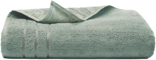 Cariloha Bath Towel | Ocean Mist |28"x54" | Turkish Cotton & Viscose Material Blend | Extra Smooth, Odor Resistant and Highly Absorbent