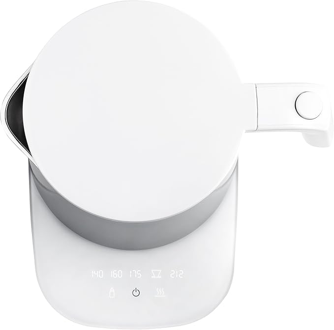 ZWILLING Enfinigy 1.5-Liter Cool Touch Stainless Steel Electric Kettle Pro, Tea Kettle, Silver