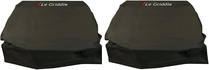 Le Griddle | Built-in Lid Cover for The Big Texan Griddles | Materials: Nylon | PVC 600d - Water Resistant | Fits: GFE160 with Lid | GFLIDCOVER75