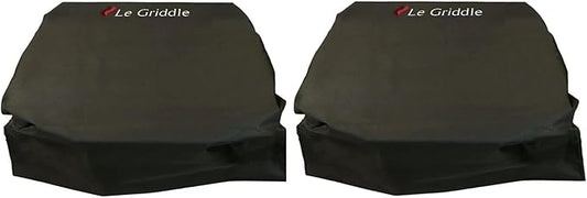 Le Griddle | Built-in Lid Cover for The Big Texan Griddles | Materials: Nylon | PVC 600d - Water Resistant | Fits: GFE160 with Lid | GFLIDCOVER75