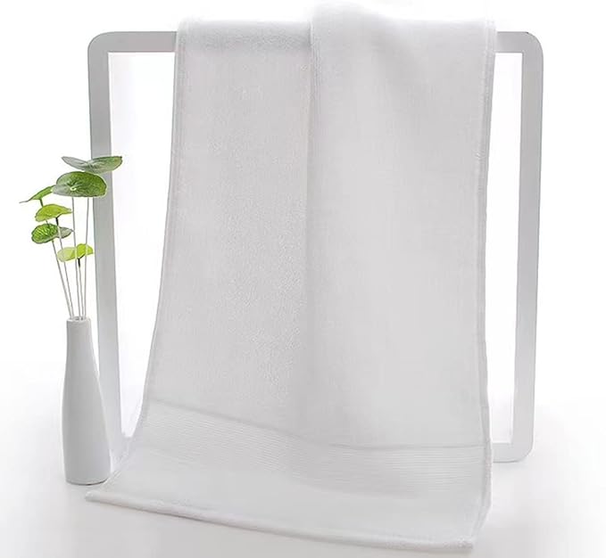 Lchkrep Christmas Hand Towels Cotton, 14x29 inch, Hand Towels for Bathroom,Lovely Christmas Decorations Towel, Perfect Home & Kitchen Gift (White 2pack)