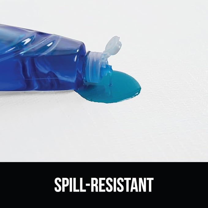 GORILLA GRIP DripGuard Shelf Liner, Non Adhesive Drawer and Kitchen Cabinet Protector, 24x240 Inch, Slip Resistant BPA Free Smooth Surface Plastic Liners for Cabinets, Bathrooms, Closets, White