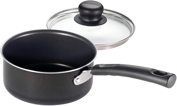 Tramontina Primaware 15-Piece Non Stick Cookware Set with Lids and Utensils, Aluminum Nonstick Pots and Pans Kitchen Set (Storm)