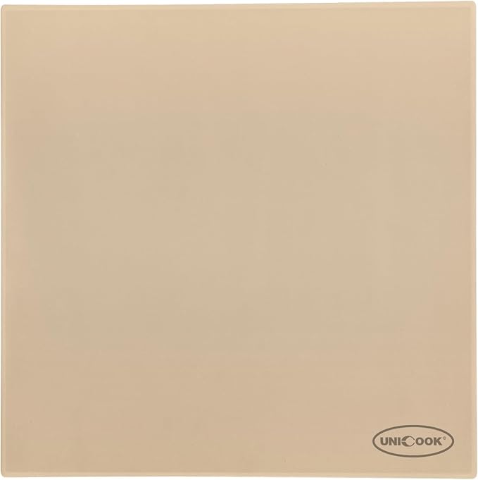 Unicook Extra Large Pizza Stone 18 Inch, Square Baking Stone for Oven and Grill, Heavy Duty Bread Pizza Pan, Thermal Shock Resistant Cooking Stoneware