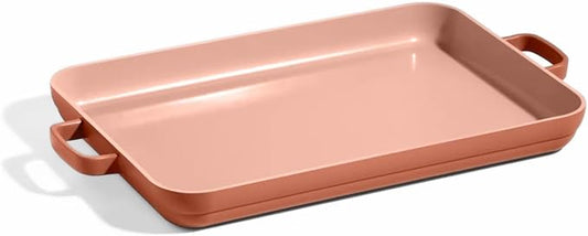 Our Place Griddle Pan - Versatile Nonstick Ceramic Sheet Pan & Stovetop Griddle | Toxin-Free, Dual-Use, with Ergonomic Handles | 5 Qt Capacity, Oven Safe Up to 450°F | Spice