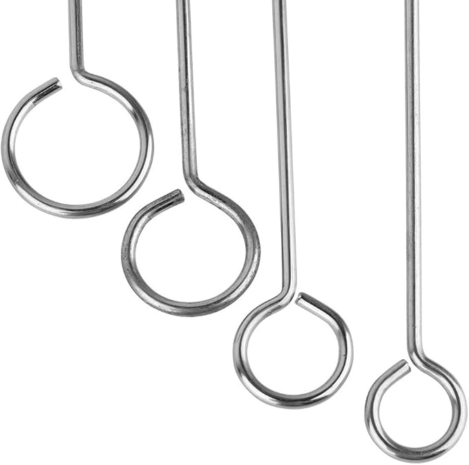 Set of 10 Stainless Steel Split Chocolate Forks Hot Pot DIY Decorative Tools Pralines and Trüffel