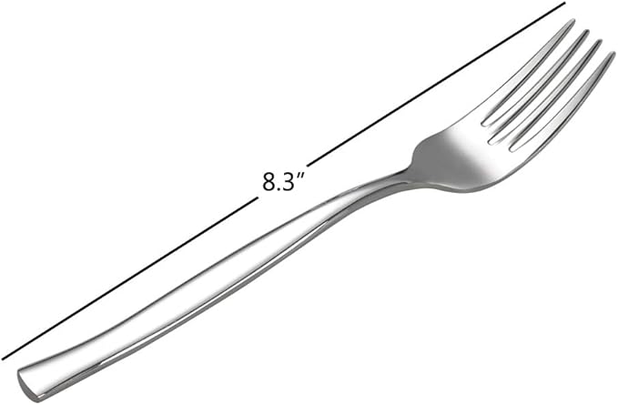 Idotry 12-Piece Stainless Steel Dinner Forks