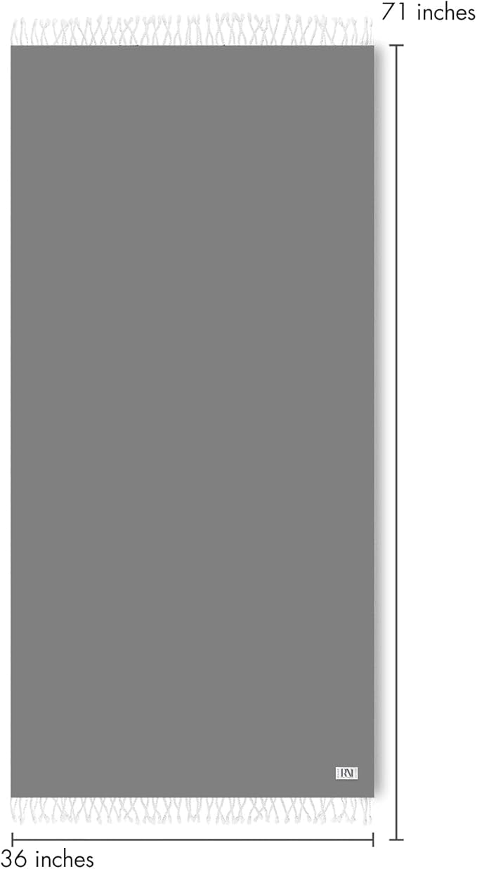 Refinery No. 1 Ottoman Diamond Weave Turkish Peshtemal Beach Bath Gym Yoga Towel 36” x 71”-Clover