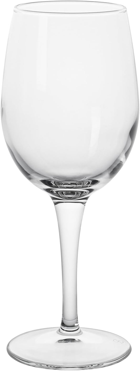 Restaurantware-Cascata 8.5 Ounce Dessert Wine Set, Set Of 12 Tempered Port Wine Glasses - Small Bowl, Chip-Resistant, Lead-Free Glass Dessert Glasses, Dishwasher-Safe, For Port Wines