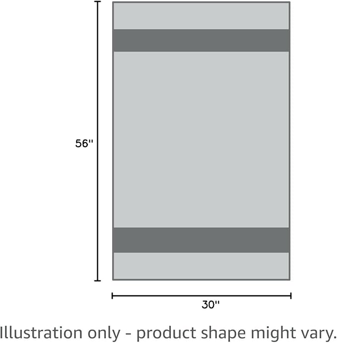 3 Piece Towel Sets for Bathroom, Grey Towels for Showering - 100% Cotton | Quick Dry | Soft | Thick, 1 Large Bath 30" x 56", 1 Hand 18" x 28", 1 Wash Cloth 13" x 13", Bathroom Essentials