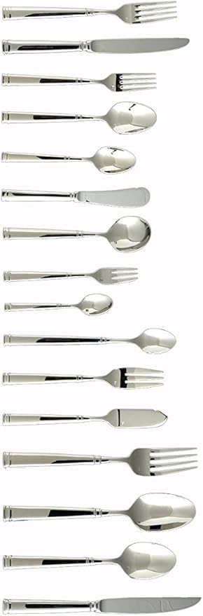 Fortessa Bistro 18/10 Stainless Steel Flatware Appetizer/Cake Fork, Set of 12