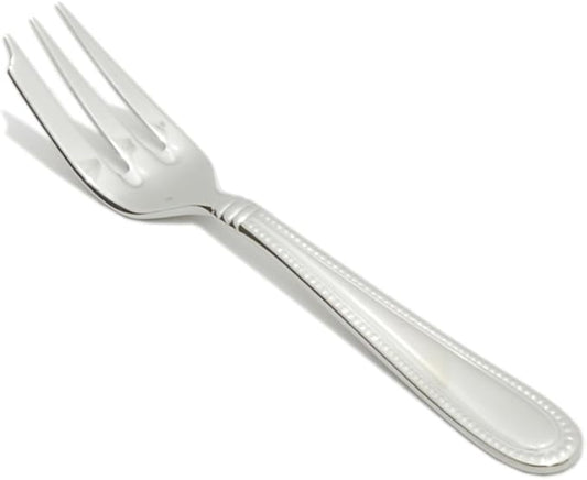 Fortessa Caviar 18/10 Stainless Steel Flatware Appetizer/Cake Fork, Set of 12