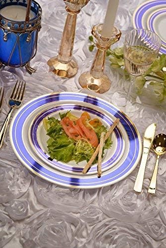 Gold Plastic Silverware Set, 160 Count, Extra Heavy Duty Flatware, Disposable Cutlery Utensils, 80 Forks, 40 Spoons, 40 Knives, Polished Gold, Bulk Pack