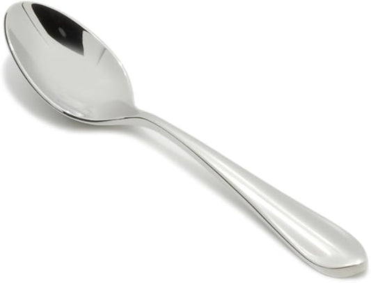 Fortessa Forge 18/10 Stainless Steel Flatware Espresso Spoon, Set of 12