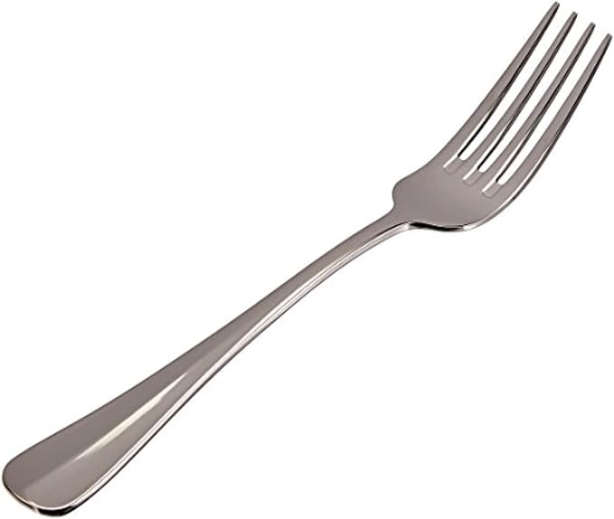 Winco Stanford Stainless-Steel Table Fork, Extra Heavyweight, 9.25" (12 Pack)